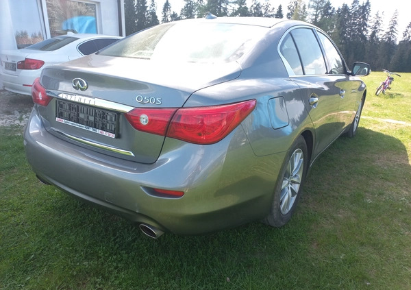 Infiniti Q50 cena 42900 przebieg: 273000, rok produkcji 2015 z Nowe małe 67